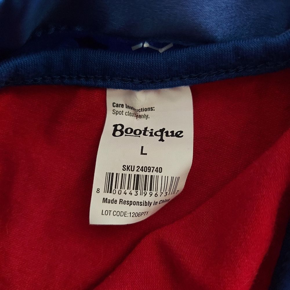 Bootique Superhero Girl Super Dog Costume Size Large - Picture 5 of 5